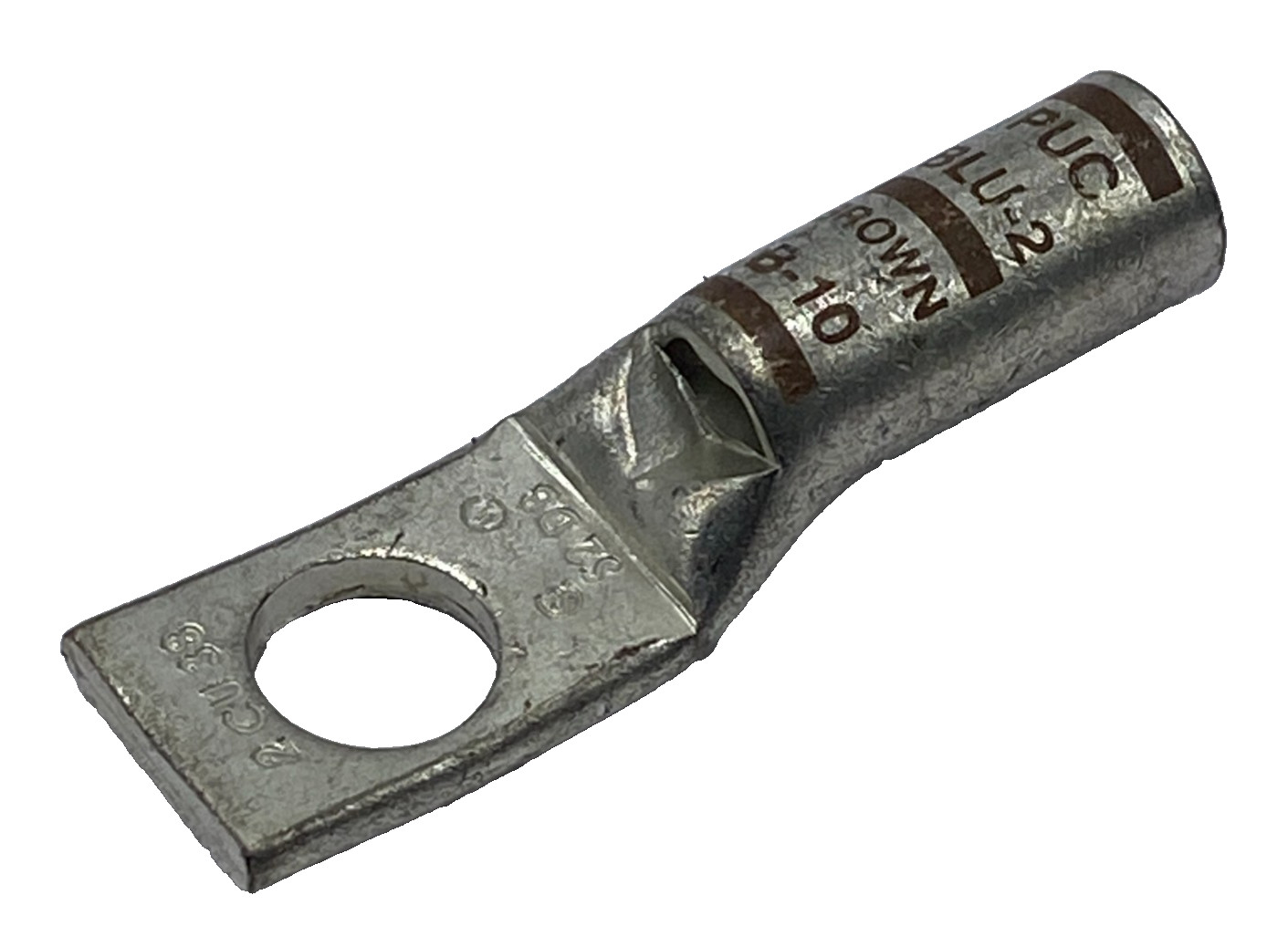 Penn-Union BLU2S2 PUC BLU-2 Copper Compression Lug Brown B-10 - Lot of 21