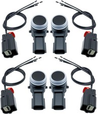 4 Pcs Bumper Park Assist Object Sensor with Connector, Fit for Silverado/Tahoe/ picture