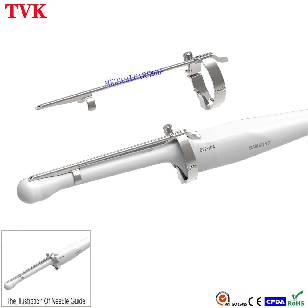 Reusable Samsung EV2-10A Stainless Steel Biopsy Puncture Adapter / Needle Guide Reusable Samsung EV2-10A Stainless Steel Biopsy Puncture Adapter / Needle Guide