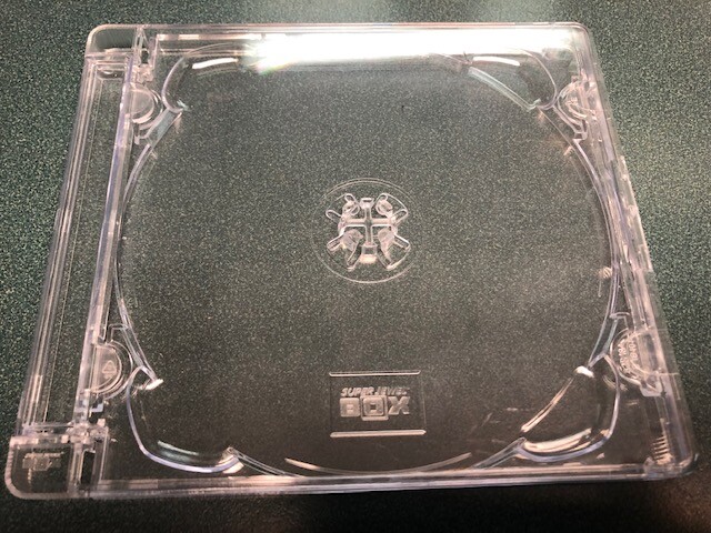10 PCS NEW CLEAR ORIGINAL SINGLE SUPER JEWEL BOX W/SJB LOGO, LARGE HINGE,O-SJB 10 PCS NEW CLEAR ORIGINAL SINGLE SUPER JEWEL BOX W/SJB LOGO, LARGE HINGE,O-SJB