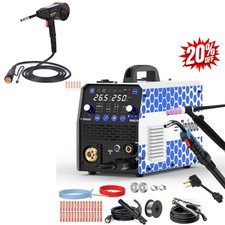 Reboot 250A 8-in-1 MIG/TIG 120/240V RBM2500 PRO+150A Spool Gun,Ready picture
