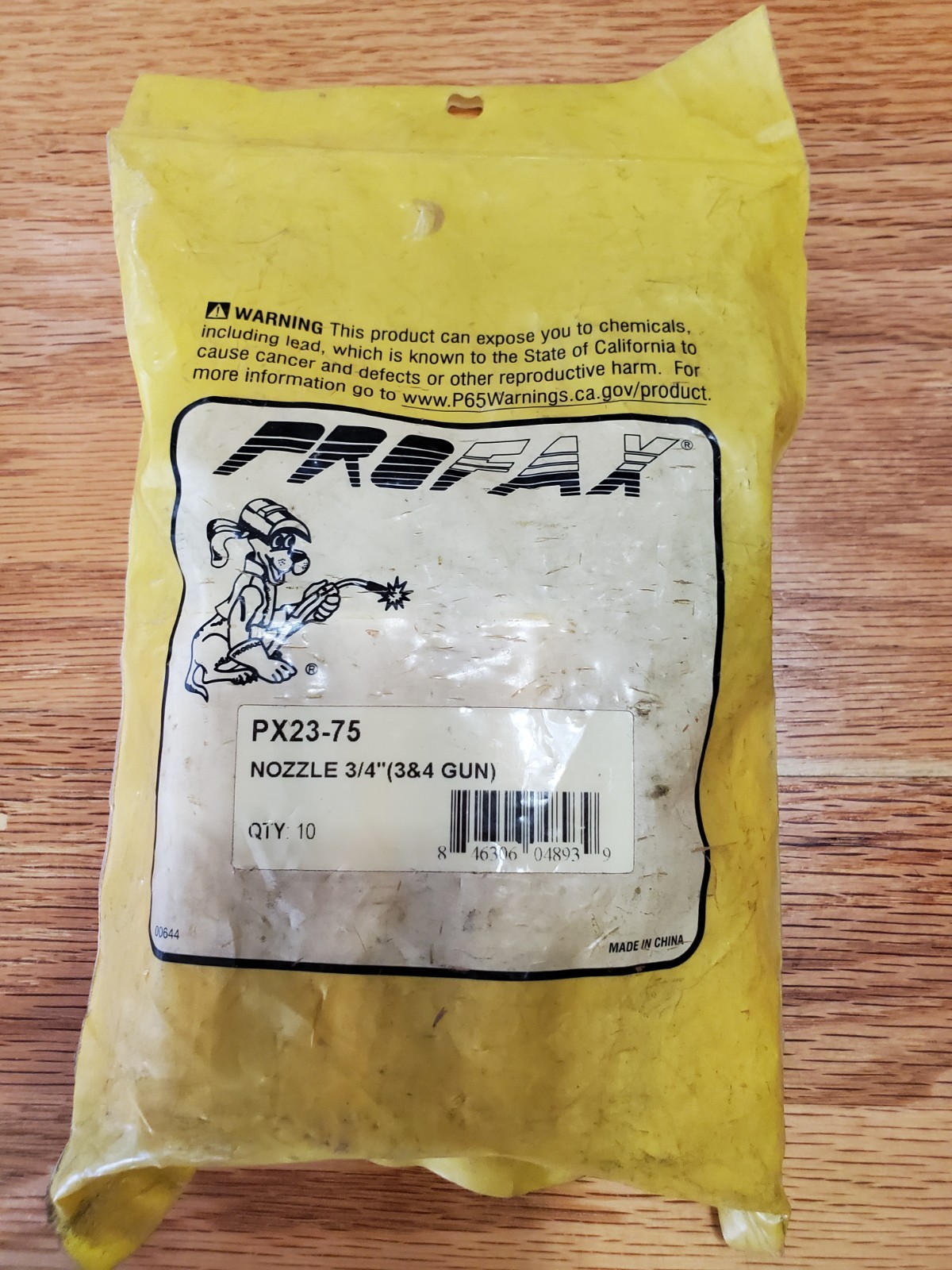 10 Profax MIG Welding Gun Nozzle 23-75 (3/4 10 Profax MIG Welding Gun Nozzle 23-75 (3/4