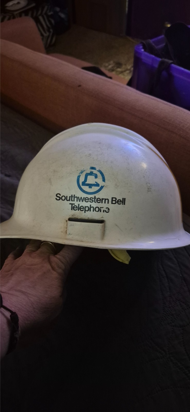 Vintage Southwestern Bell Bullard Hard Boiled Hard Hat