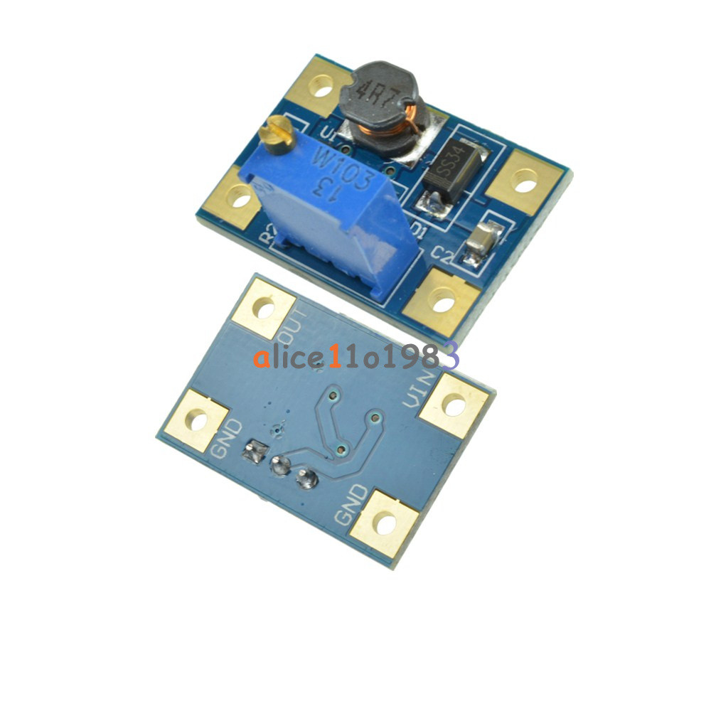 1/2/5PCS SX1308 Converter DC-DC Step-up Adjustable Power Module Booster Board 1/2/5PCS SX1308 Converter DC-DC Step-up Adjustable Power Module Booster Board