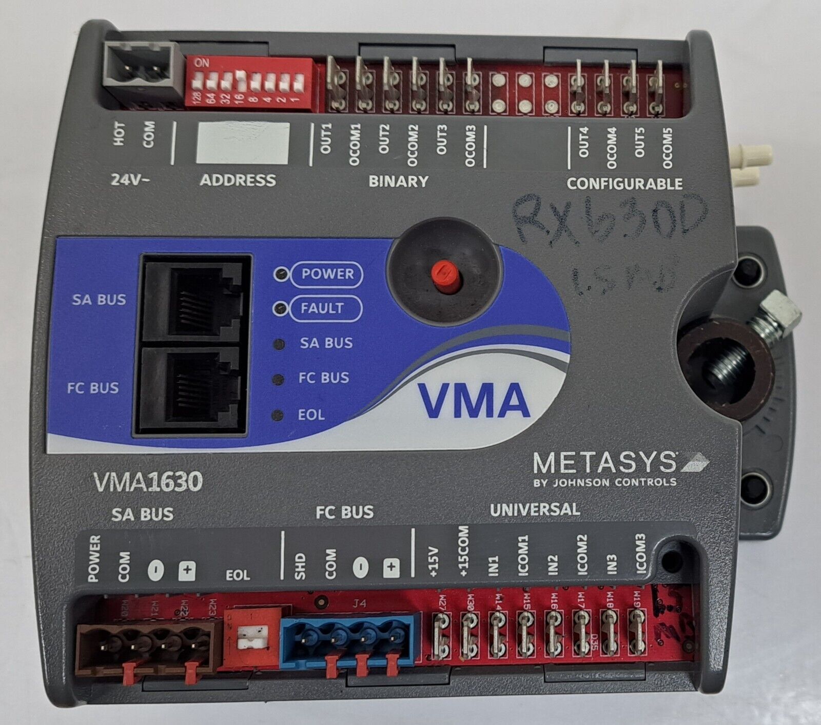 Johnson Controls Metasys VMA1630 HVAC Controller MS-VMA1630-0 BACnet VMA FAULT L