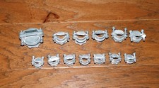 LOT of 13 Bridgeport Halex + Connector NM Clamp Cable Different Sizes picture