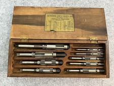 Vintage Genuine Critchley-Six Chadwick & Trefethen Expansion Reamers Set of 9 picture