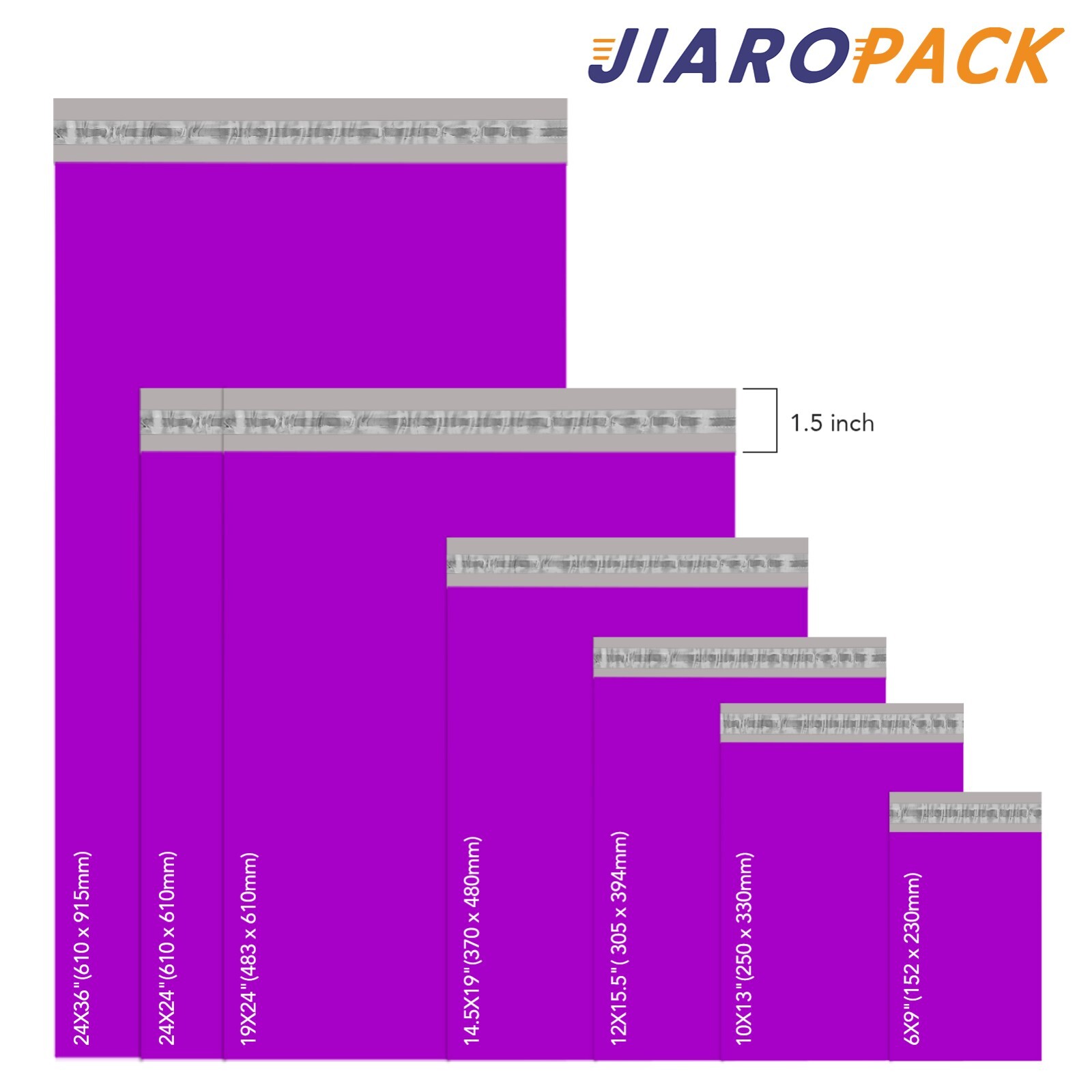 Poly Mailers Shipping Bags Plastic Mailing Envelopes 10x13 12x15 14x19 19x24