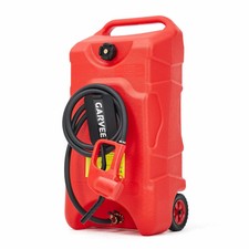Garvee 16 Gallon Gas Fuel Caddy, Portable Tank w Manual Pump, 10FT Hose US Stock picture