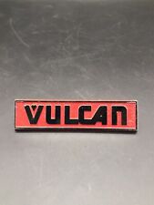 Vulcan 00-417700-00003 Vintage Red Name Plate - OEM Replacement picture