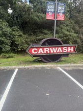 Vintage neon Carwash Sign picture