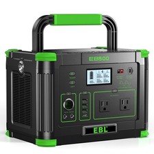 500W 519.48Wh Portable Power Station Solar Charger Generator for Back Up Travel picture