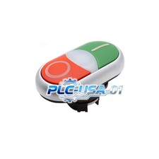 1PCS Brand New Eaton M22-DDL-GR-X1/X0 Double key Push Button Head Fast shipping picture