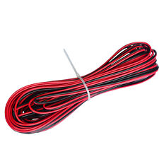 Red and Black Extension Cable Wire for Electrical Equipment 33ft 22Awg Gauce picture