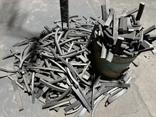 45 Lbs Assorted Scrap Steel Bar & Plate - Weldable A36 Drops picture
