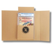 Gemini Wrap Mailer Comic Boxes (35-Pack, 8.5