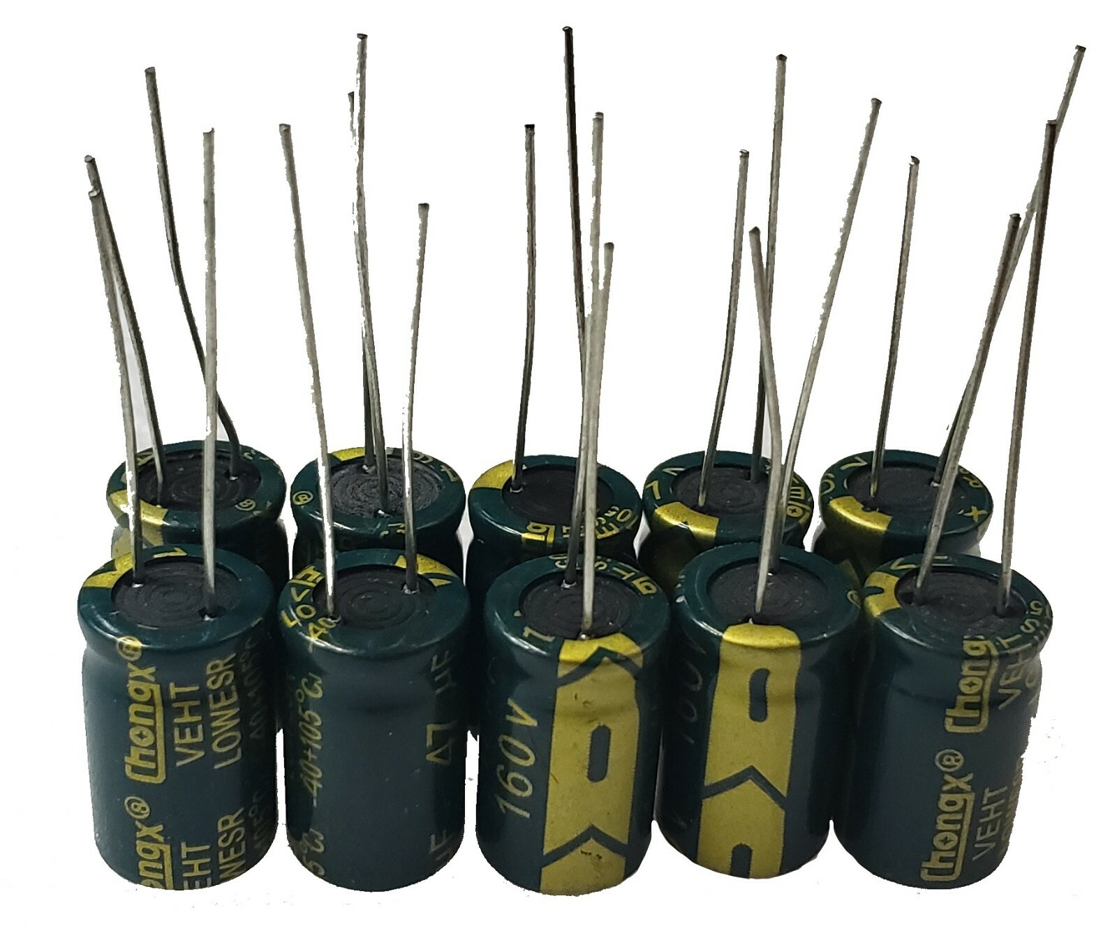 47uF 160V (10x) Electrolytic Capacitors 160V 47uF Volume 10x16mm 47uF 160V (10x) Electrolytic Capacitors 160V 47uF Volume 10x16mm