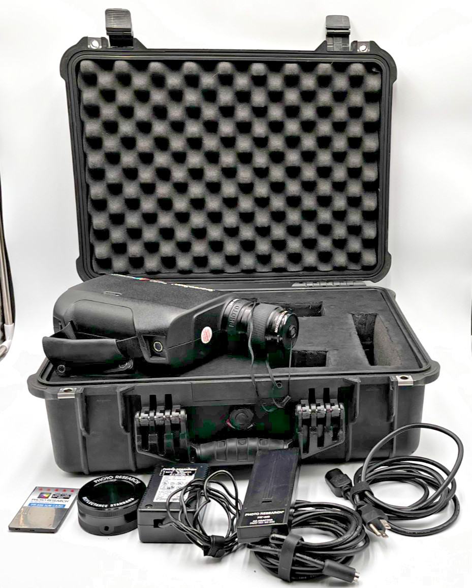Photo Research SpectraScan PR-650 Colorimeter Tested Working Photo Research SpectraScan PR-650 Colorimeter Tested Working
