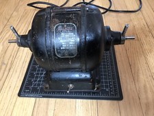 Baldor 1/3 HP Polishing Lathe Motor Vintage 3/8” Arbor picture