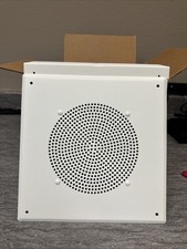 Quam SYSTEM-2-QUAM 8 Slanted Square Surface Wall-Mount Speaker, 25V/70V, White picture