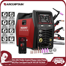 ARCCAPTAIN MIG205 PCT MIG Welder 8 IN 1 iControl Plasma Cutter/Pulsed MIG/TIG US picture