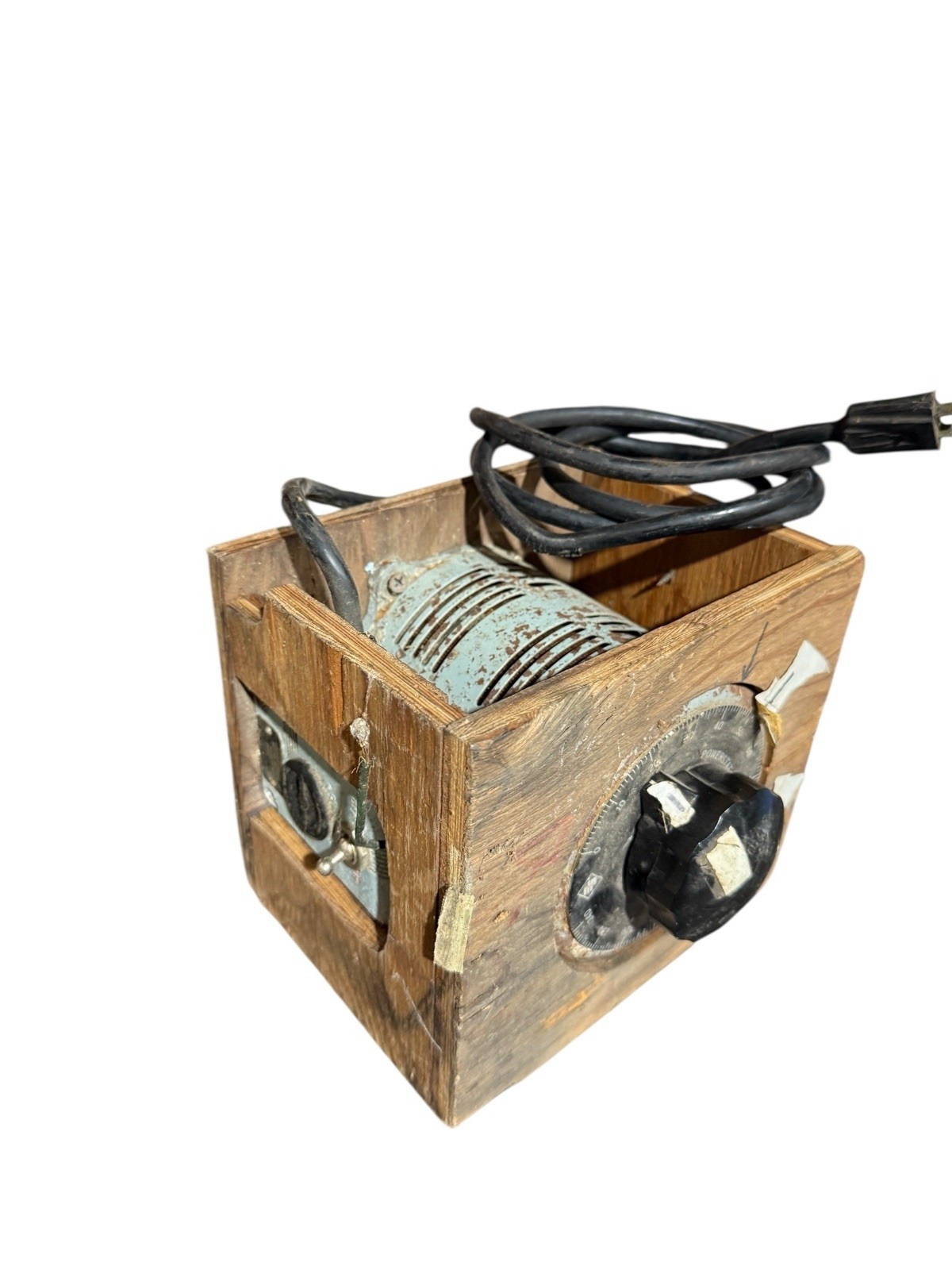 Antique Superior Electric Power Stat Variable Transformer Antique Superior Electric Power Stat Variable Transformer