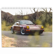 2026 Porsche Classic Car Calendar | Vintage Porsche Sports Cars Wall picture