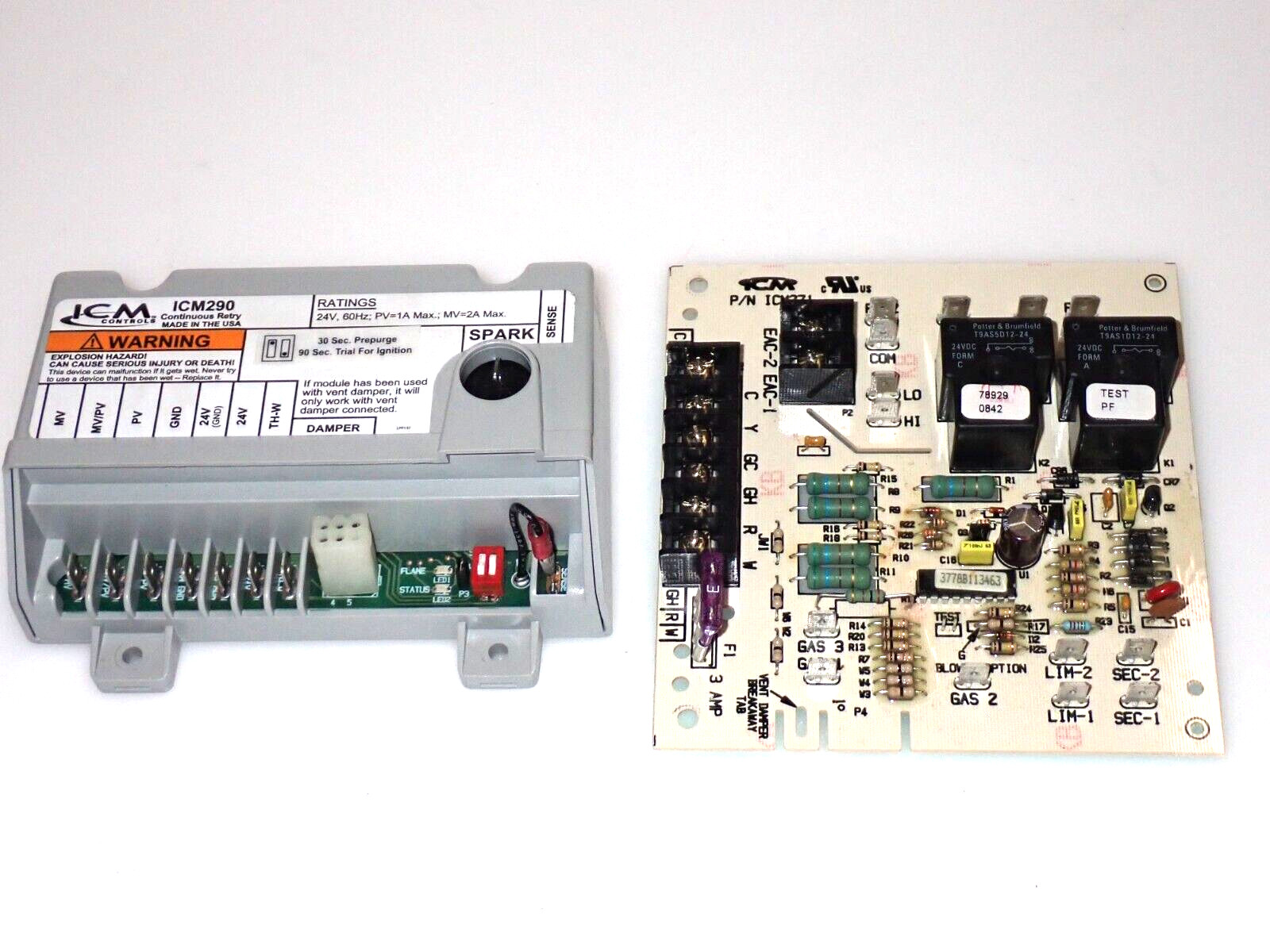 ICM271 ICM290 CARRIER BLOWER CONTROL COMPONENTS PACKAGE NEW ICM271 ICM290 CARRIER BLOWER CONTROL COMPONENTS PACKAGE NEW