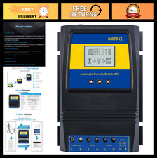 Dual Power Controller 50A 5500W Automatic Transfer Switch for Off-Grid Solar Win picture