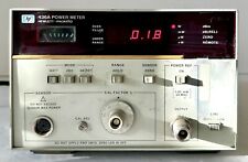 HP 436A Power Meter 100 kHz to 110 GHz -70 to +44 dBm Type-N Output Calibrated picture