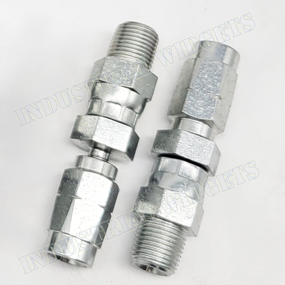 (2) Parker Field Attachable Fittings for HLB Hose 1/8 (2) Parker Field Attachable Fittings for HLB Hose 1/8