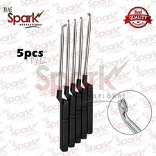 Set Of 5 Symmetry Codman Karlin Cervical Curettes picture
