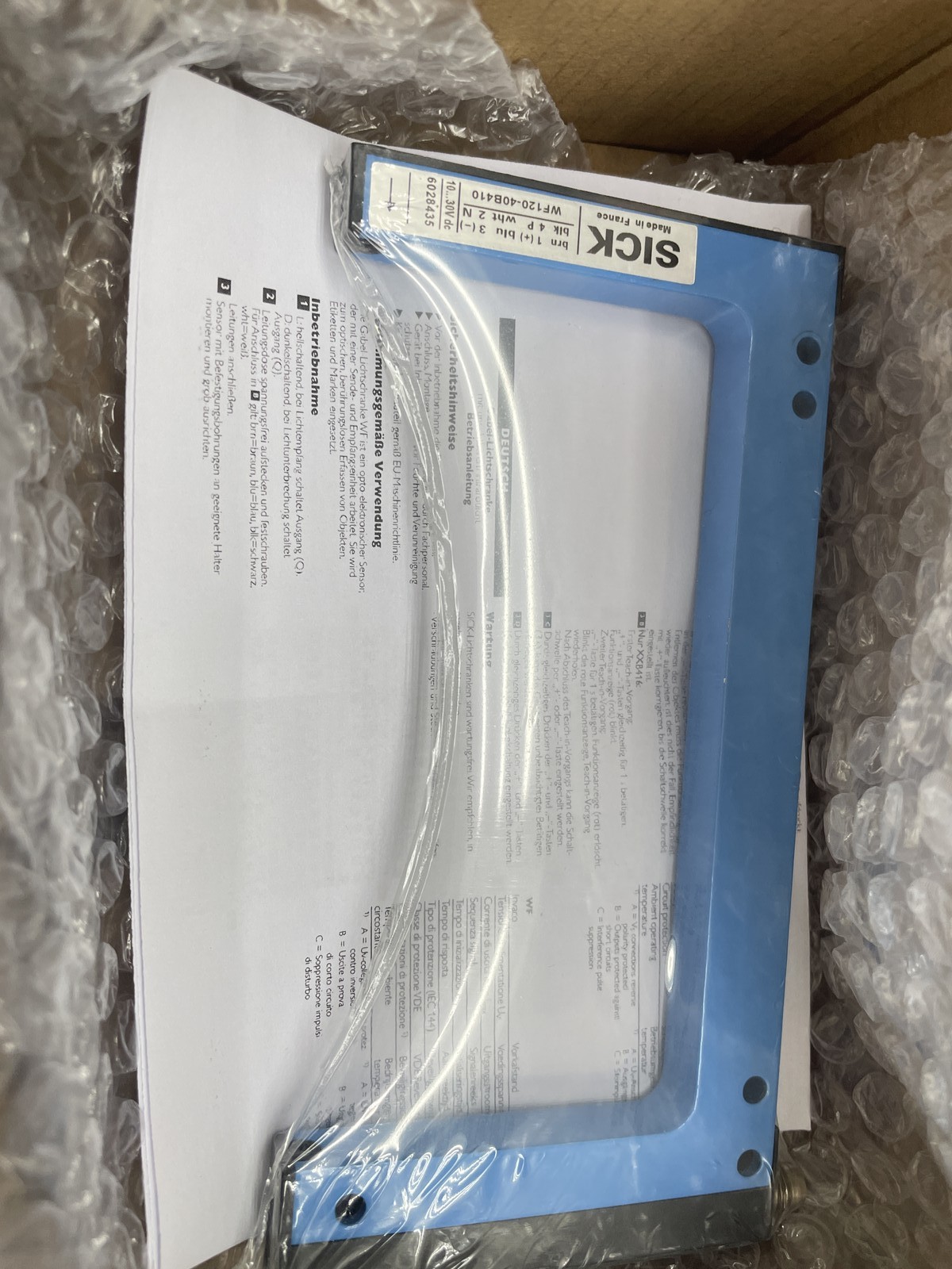 1Pc New SICK WF120-40B410 fast shipping