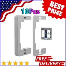 10 Pcs Wall Plate Spacer,2026 New Electrical Metal Outlet Spacers US picture