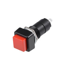10pcs 12mm Red Momentary Push Button Switch Square Flat Button SPST NO picture