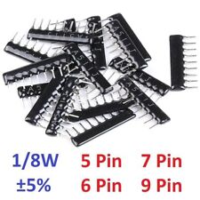 1/8W 5-Pin 6-Pin 7-Pin 9-Pin DIP Network Array Resistors ±5% Range 100Ω to 100KΩ picture