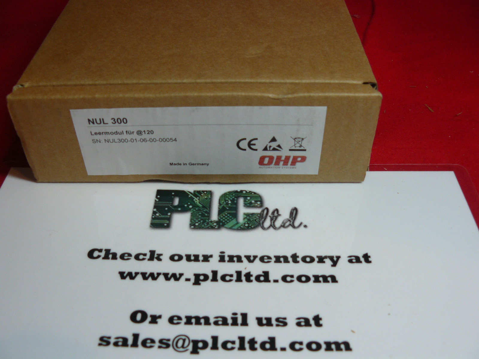 ASBNUL300 Brand New Modicon Compact Prewired Blank AS-BNUL-300
