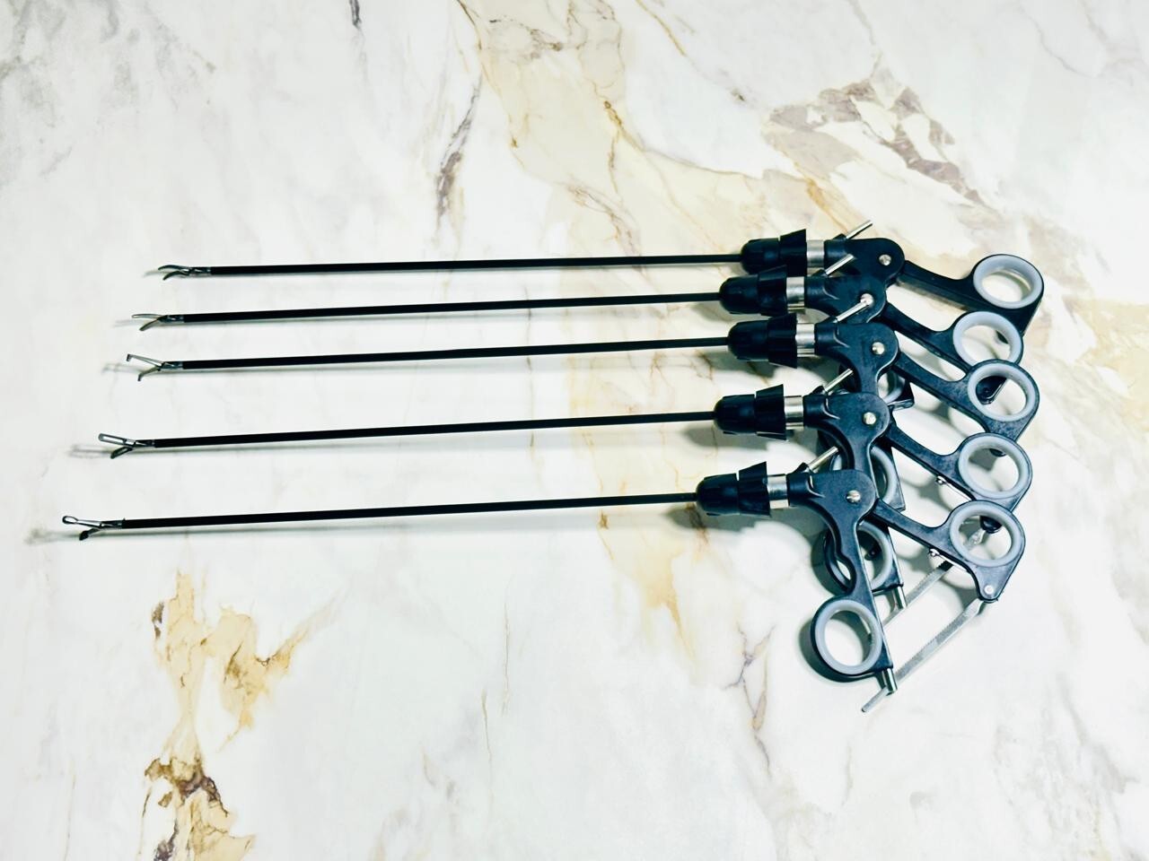 5pc Laparoscopic Grasper Forceps Scssor Enoscopy best Instruments Set 5mm 5pc Laparoscopic Grasper Forceps Scssor Enoscopy best Instruments Set 5mm