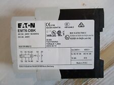 1PCS New Eaton Moeller EMT6-DBK EMT6DBK Relay 24-240VAC/DC In Box Brand picture