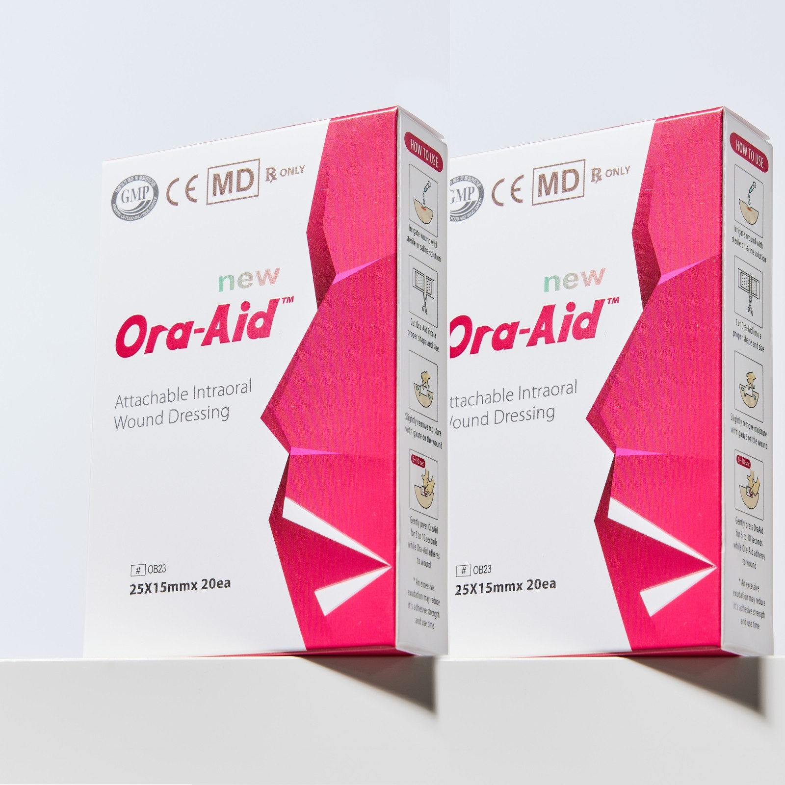 Two Boxes | Ora-Aid PRF, Implant, & Sore Spots from Ortho Braces (Self-Adhesive)