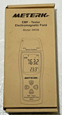 MeterK EMF Tester MK08 Measures Electromagnetic Field Radiation LCD Screen NOB picture