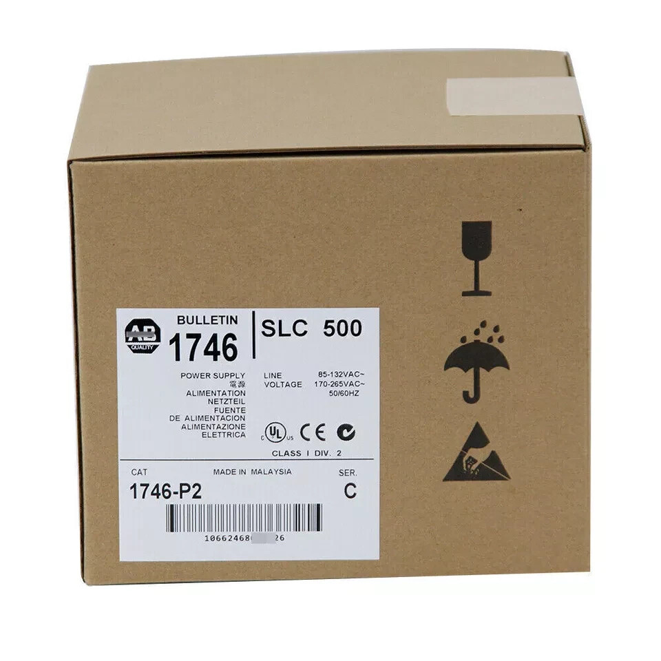 Allen-Bradley 1746-P2 AB 1746P2 SLC 500 Chassis Power Supply PLC Allen-Bradley 1746-P2 AB 1746P2 SLC 500 Chassis Power Supply PLC