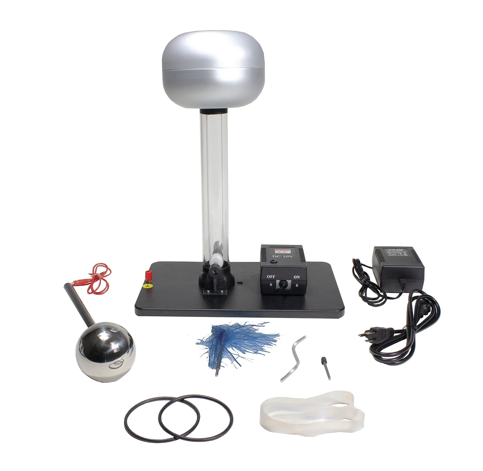 United Scientific™ Electric Van De Graaff Generator | 100,000 Volt Potential ...