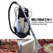 40L 3in1 Commercial Carpet Cleaning Machine, Steam Vacuum Cleaner Extractor 110V picture