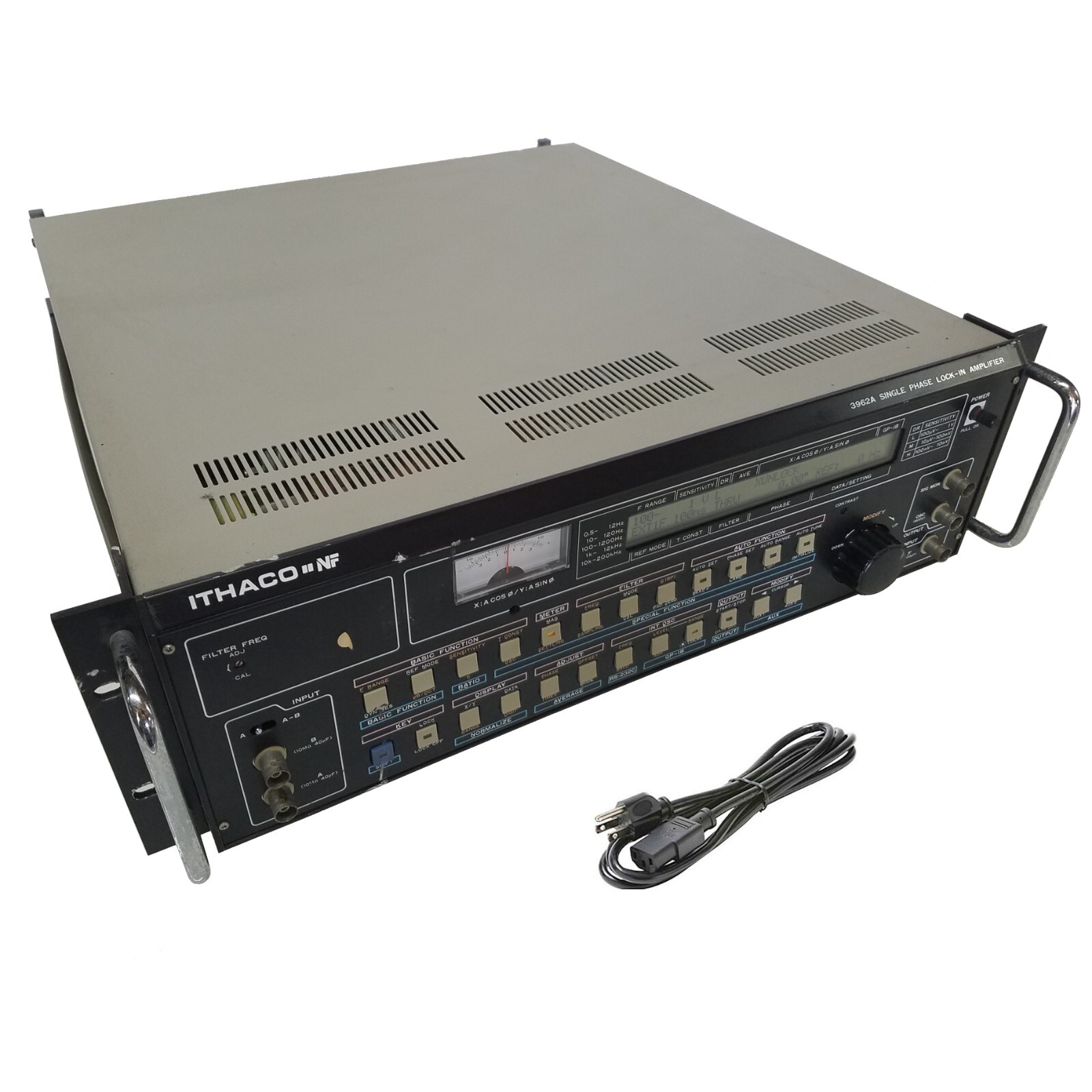 Ithaco 3962A Single Phase Lock-In Amplifier #2 ~ Rack Mountable Ithaco 3962A Single Phase Lock-In Amplifier #2 ~ Rack Mountable