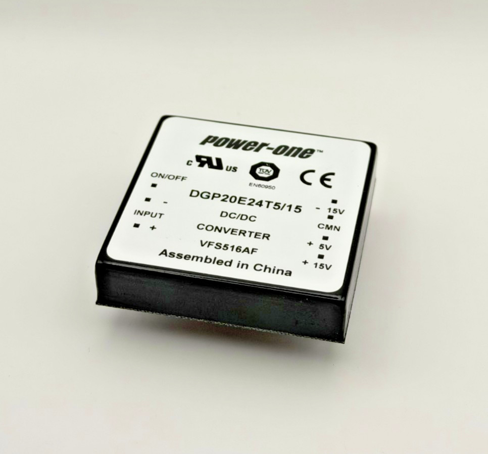 Power-One DGP20E24T5/15 20W DC-DC Converter 24V to 5V +/-15V NOS Power-One DGP20E24T5/15 20W DC-DC Converter 24V to 5V +/-15V NOS