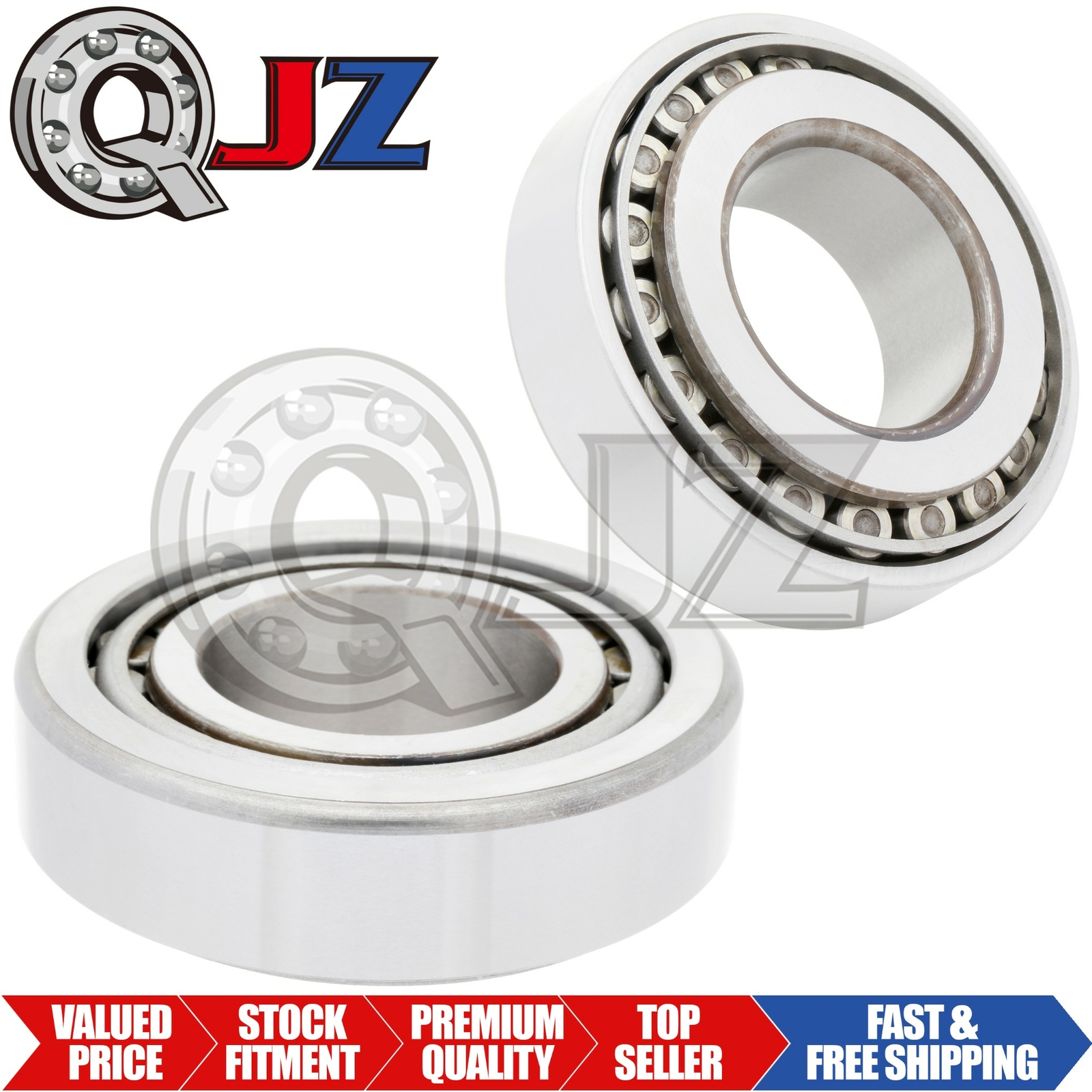 [2-Pack] 25580-25520 Tapered Roller Bearing Set 1-3/4\