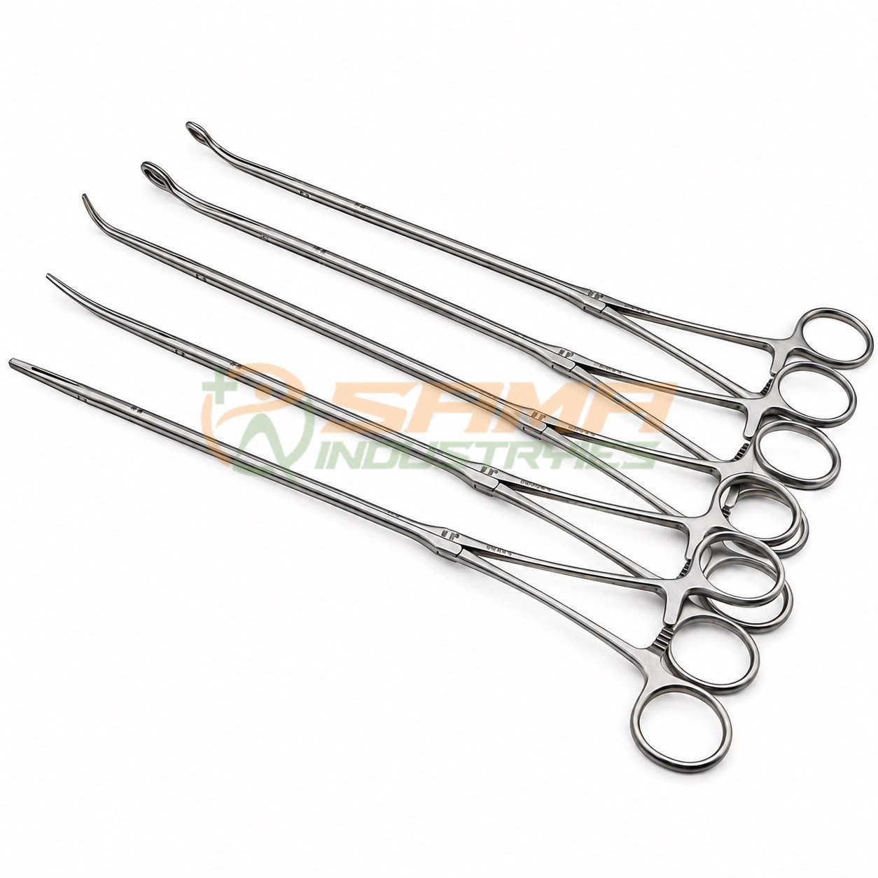 4pcs VATS Tissue Forceps Thoracoscopic Instruments Thoracic Surgery Set 4pcs VATS Tissue Forceps Thoracoscopic Instruments Thoracic Surgery Set