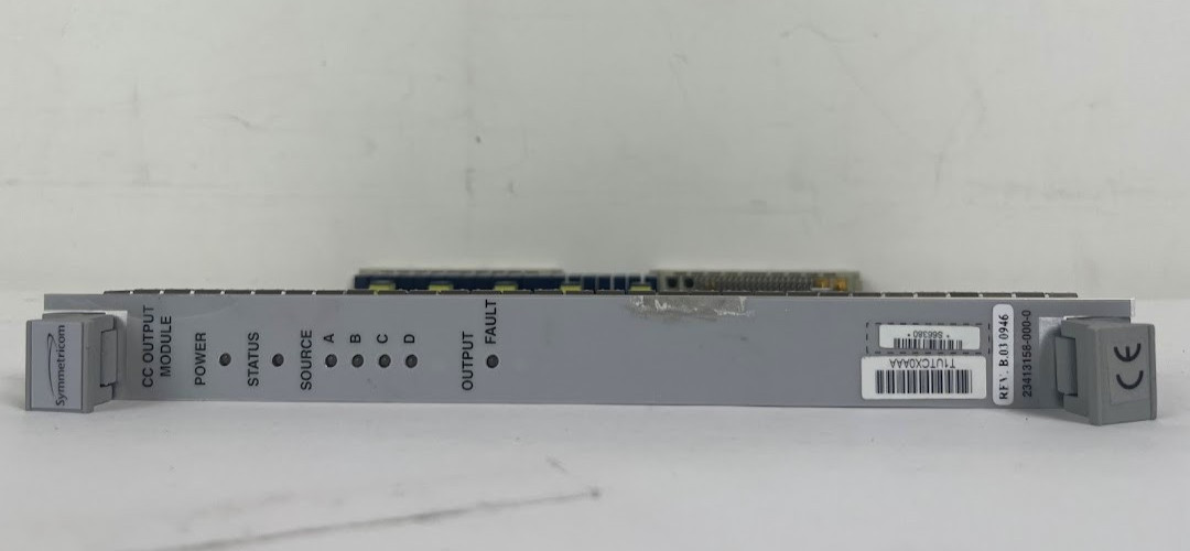 Symmetricom 23413158-000-0 CC Composite Output Module SSU-2000 Telecom Sync Symmetricom 23413158-000-0 CC Composite Output Module SSU-2000 Telecom Sync