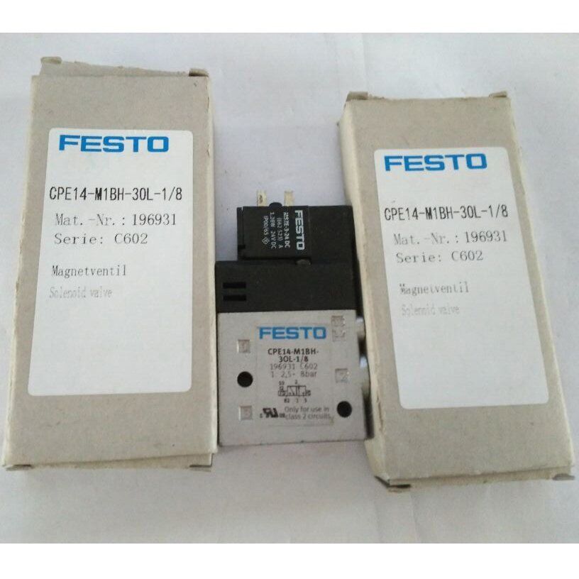 one New Festo Solenoid Valve CPE14-M1BH-3OL-1/8 Fast Delivery